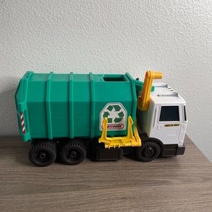 15" Large Dump Truck Garbage Toy w/Realistic Sound Recycling Trash Matchbox